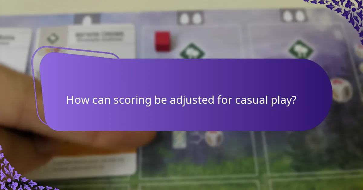 How do house rules impact scoring in games?