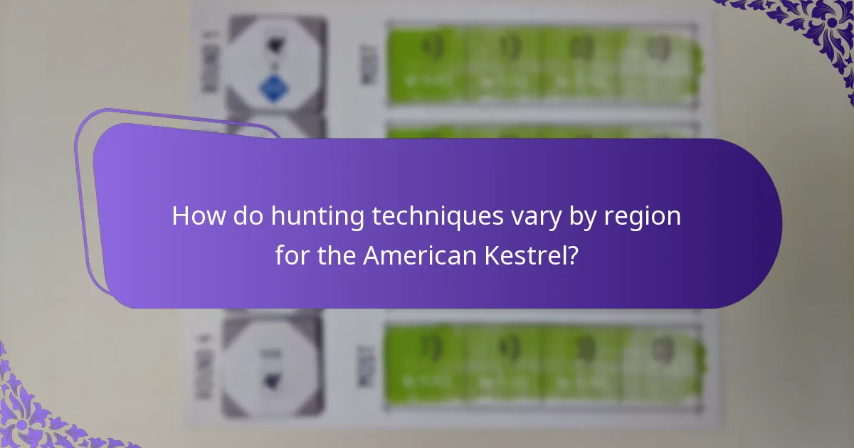 Where does the American Kestrel typically inhabit?