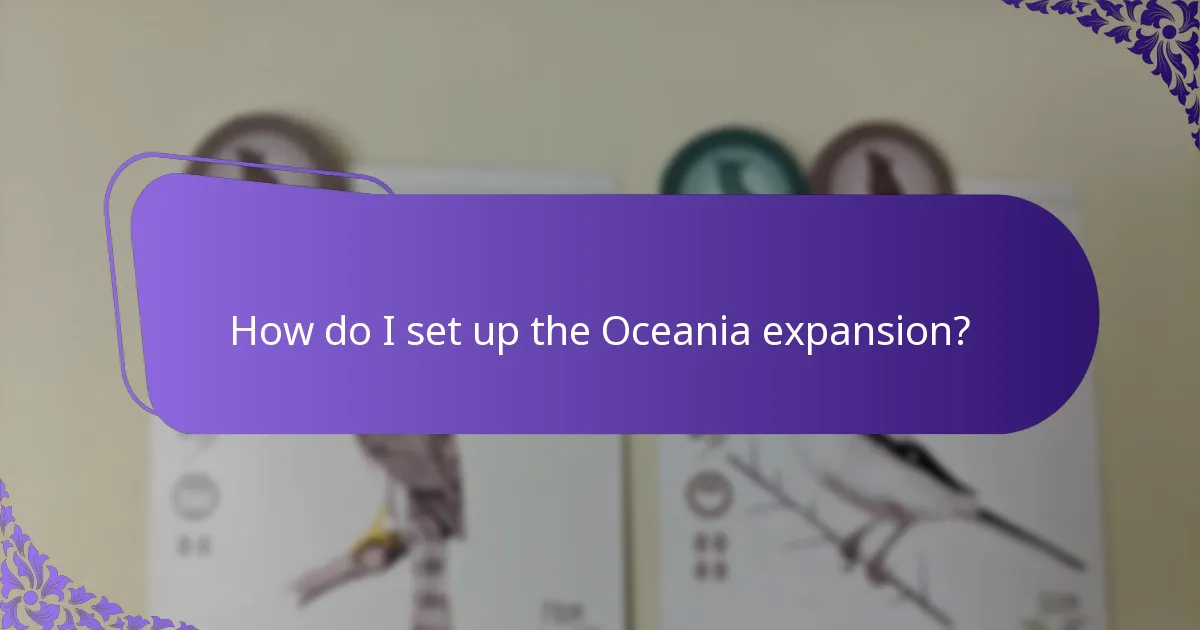 What unique cards are introduced in the Oceania expansion?
