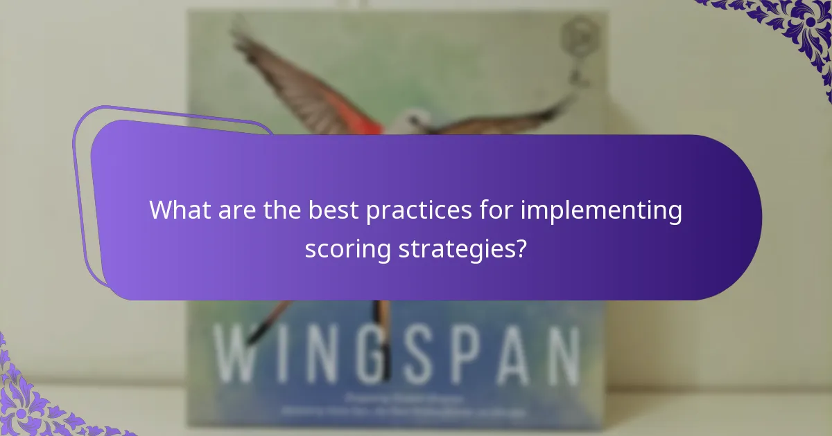 How do scoring strategies differ across contexts?
