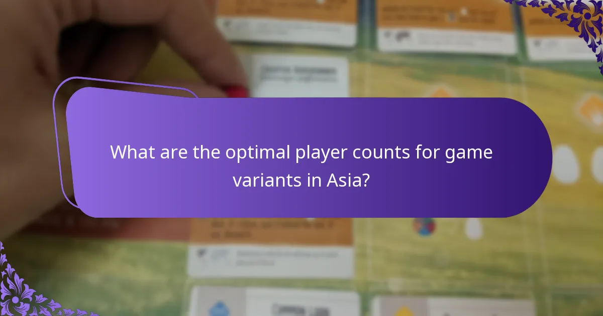 What strategies enhance gameplay in Asian variants?