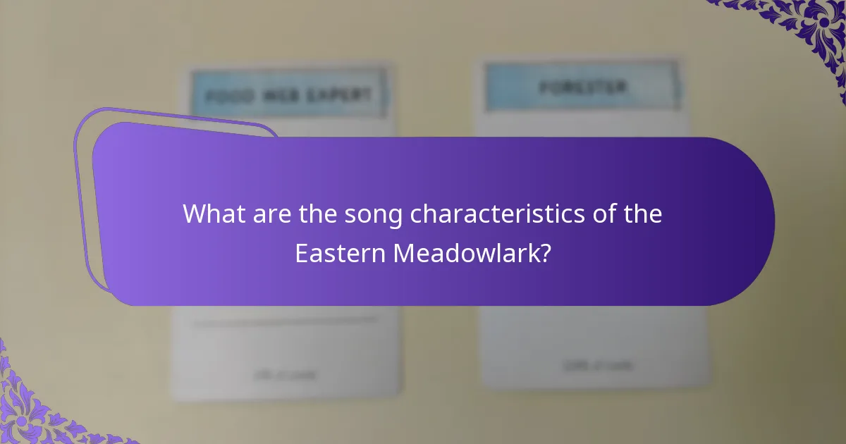 What are the conservation status and threats to the Eastern Meadowlark?