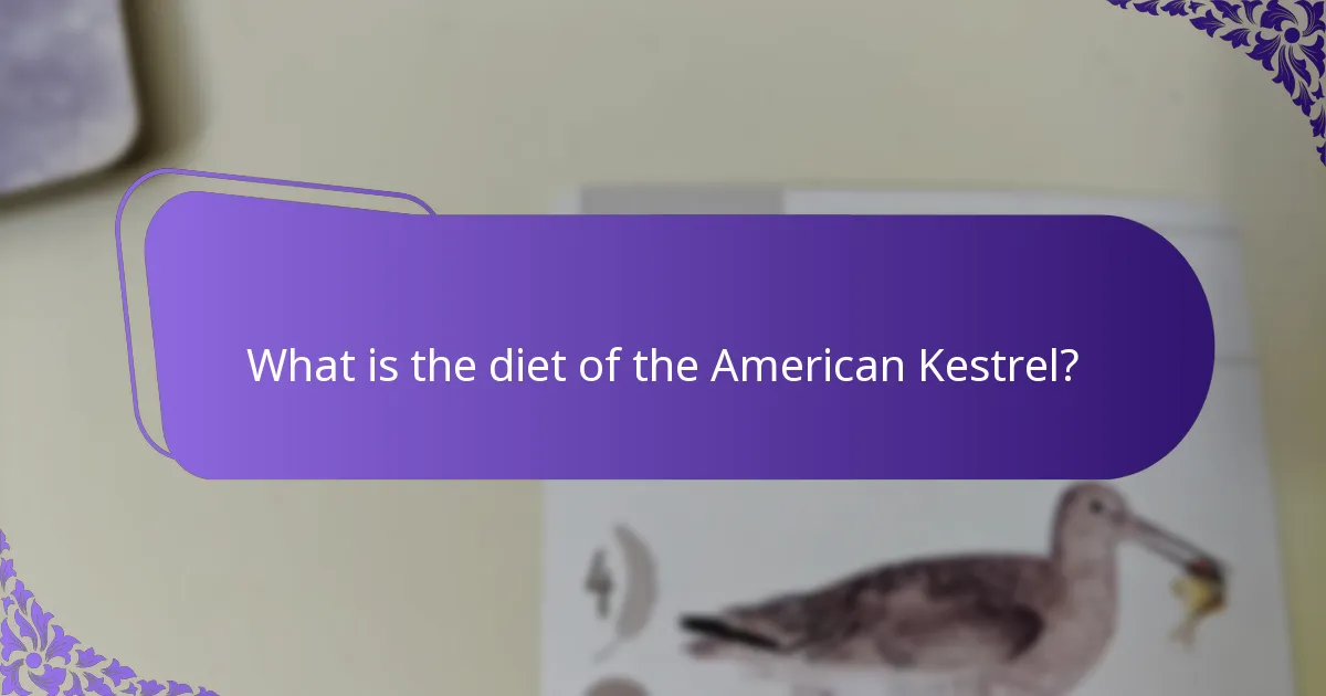 How do hunting techniques vary by region for the American Kestrel?